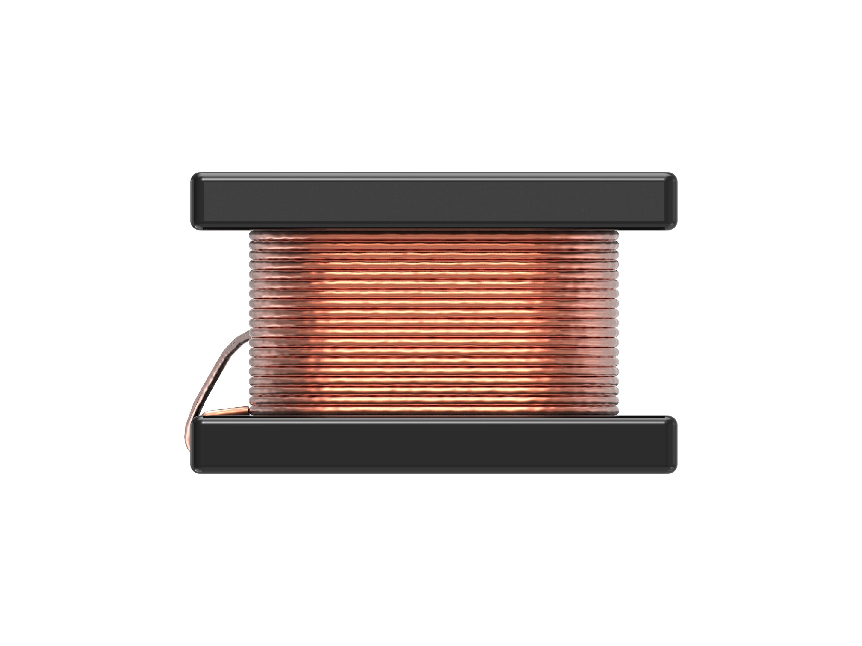 TE Connectivity, 3627, 3627 Unshielded Wire-wound SMD Inductor with a Ferrite Core, 68 μH 10% 130mA Idc