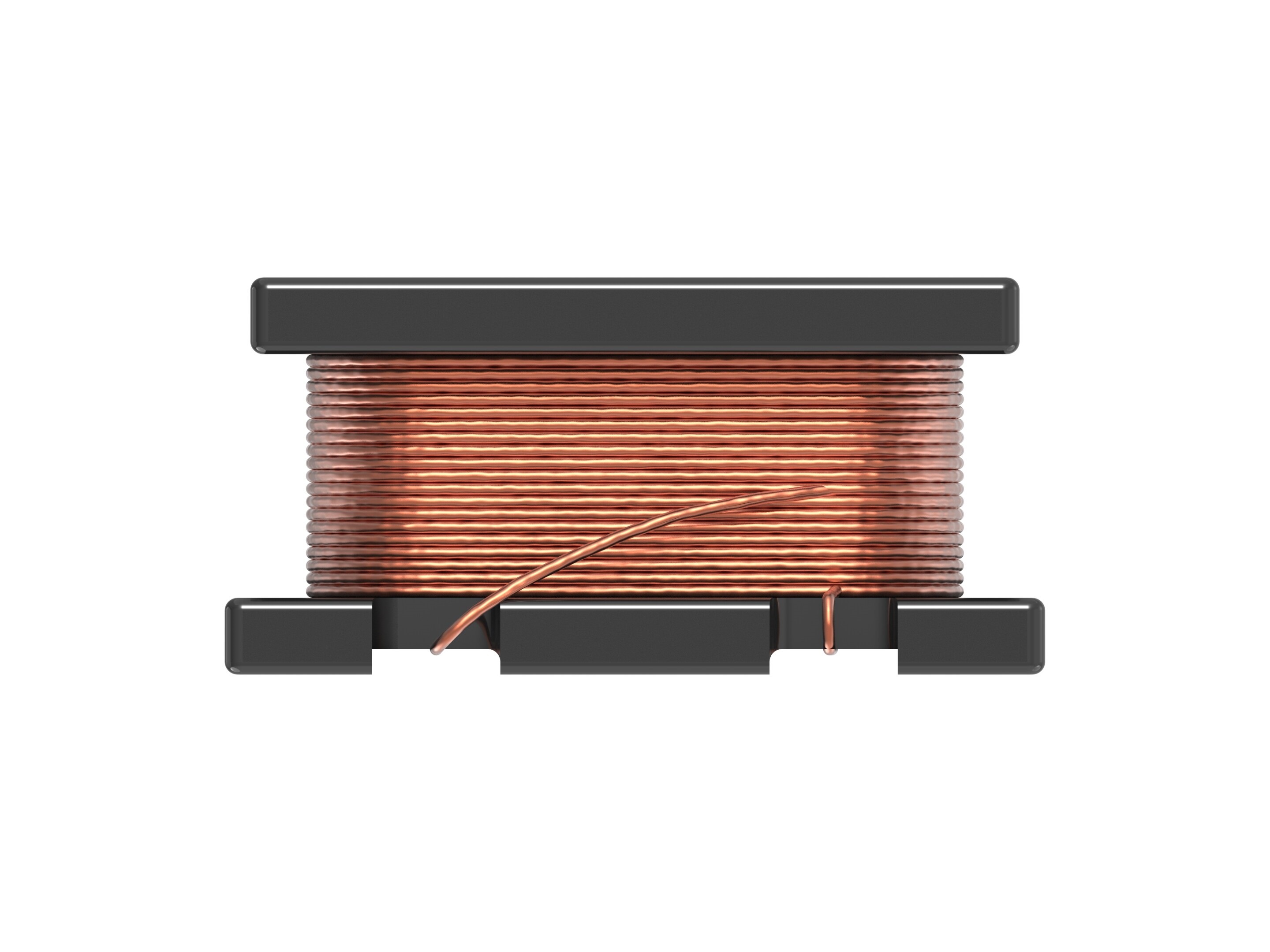 TE Connectivity, 3627, 3627 Unshielded Wire-wound SMD Inductor with a Ferrite Core, 1.5 μH 30% 1.75A Idc