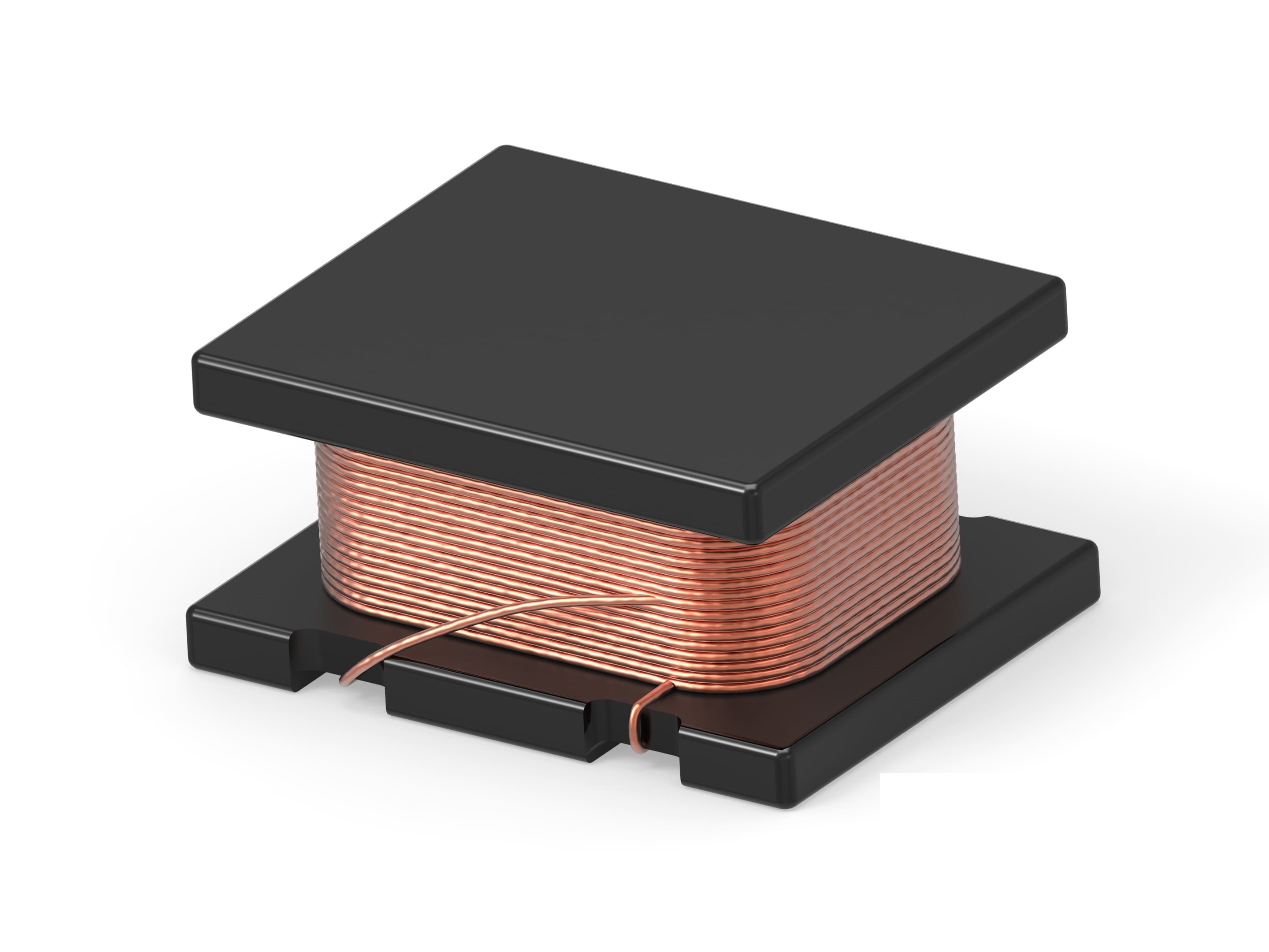 TE Connectivity, 3627, 3627 Unshielded Wire-wound SMD Inductor with a Ferrite Core, 33 μH 20% 380mA Idc