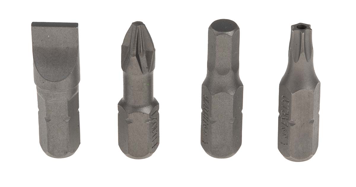 Facom 27-Piece Imperial 1/4 in Standard Socket/Bit Set with Ratchet, 12 point