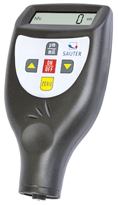 Sauter TC 1250-0.1 F Thickness Meter, 100μm - 1250μm, ±2.5 μm Accuracy, 0.1 μm Resolution, Digital Display