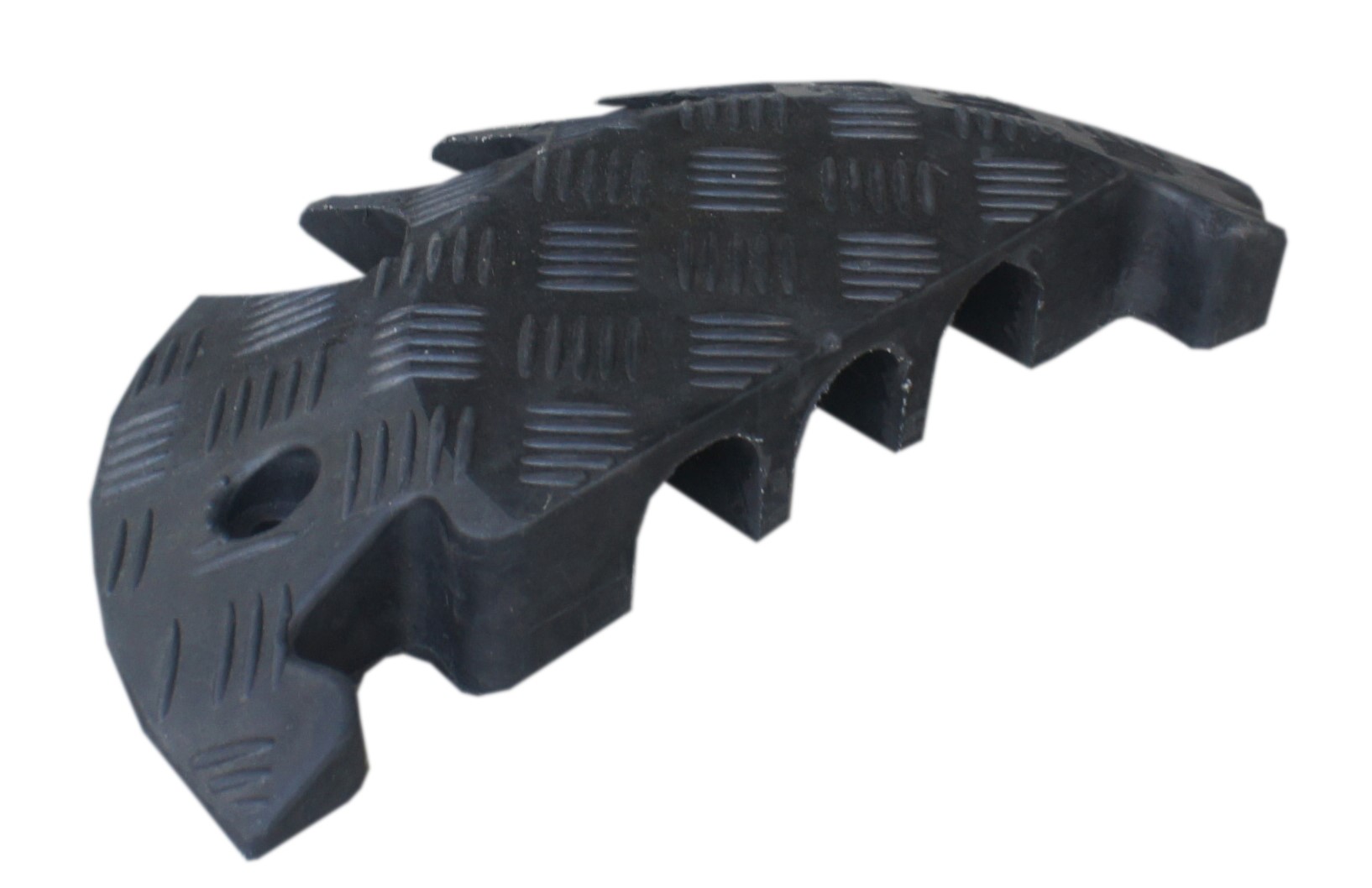 RS PRO 250mm Black Cable Cover in Rubber, 58 x 52mm Inside dia.