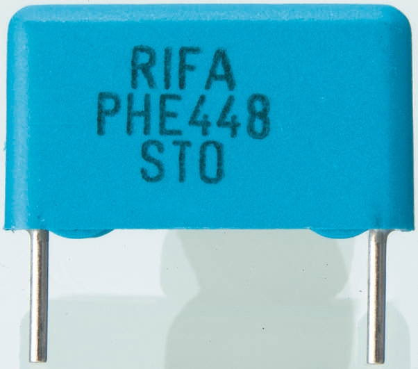 KEMET PHE448 Polypropylene Film Capacitor, 1.6 kV dc, 650 V ac, ±5%, 10nF, Through Hole