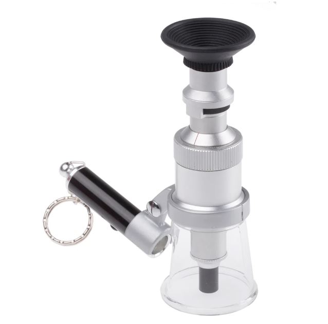 RS PRO Illuminated Magnifier, 25X x Magnification