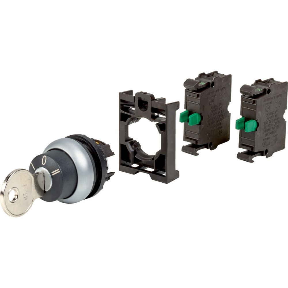 Eaton IP66 Key Switch, 2 NO, 6A 3-Way Standard-Key