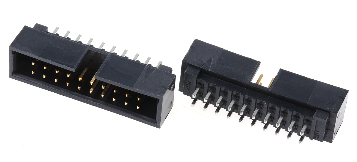 Molex C-Grid Series Straight Through Hole PCB Header, 20 Contact(s), 2.54 mm Pitch, 2 Row, Shrouded