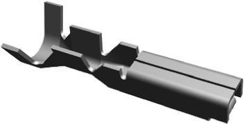 TE Connectivity MINI-MIC Series Female Crimp Terminal