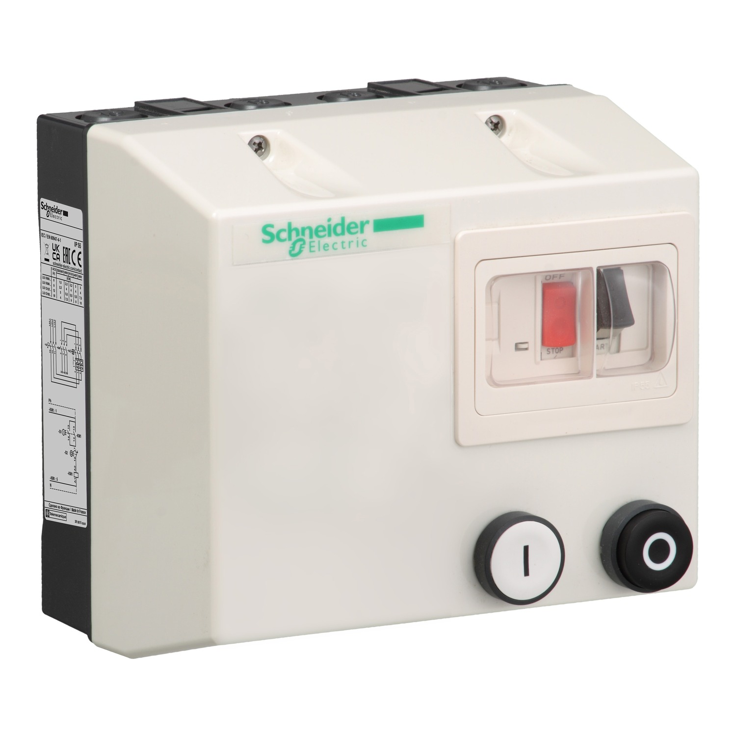 Schneider Electric TeSyS K Series Enclosure for Use with DOL Starter, 175mm Length,DE1KS217A06