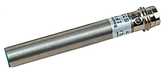 Baumer Inductive Smooth Barrel Proximity Sensor, 2 mm Detection, PNP NO, 10 → 30 V dc
