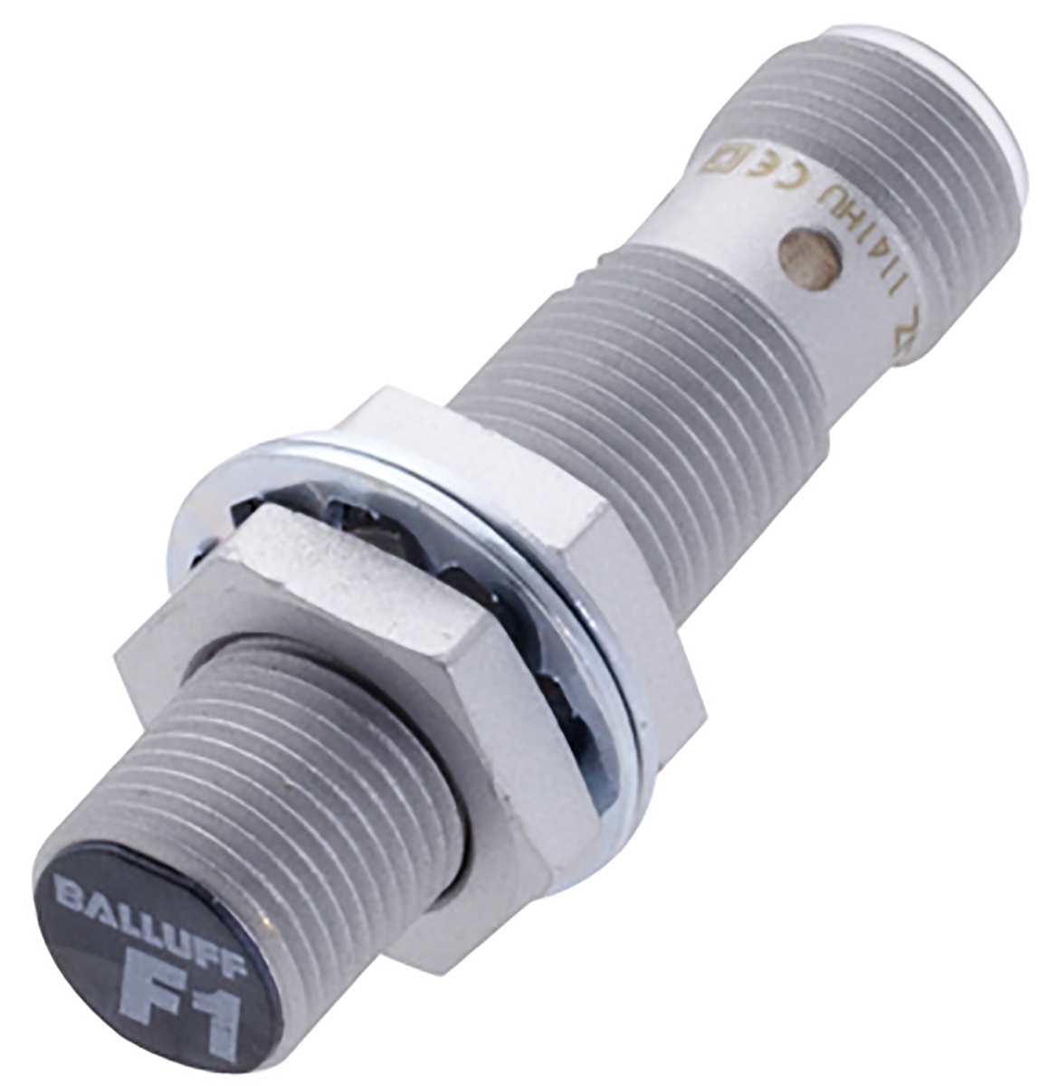 BALLUFF Inductive Threaded Barrel Proximity Sensor, M12, 3 mm Detection, PNP NO, 10 → 30 V dc