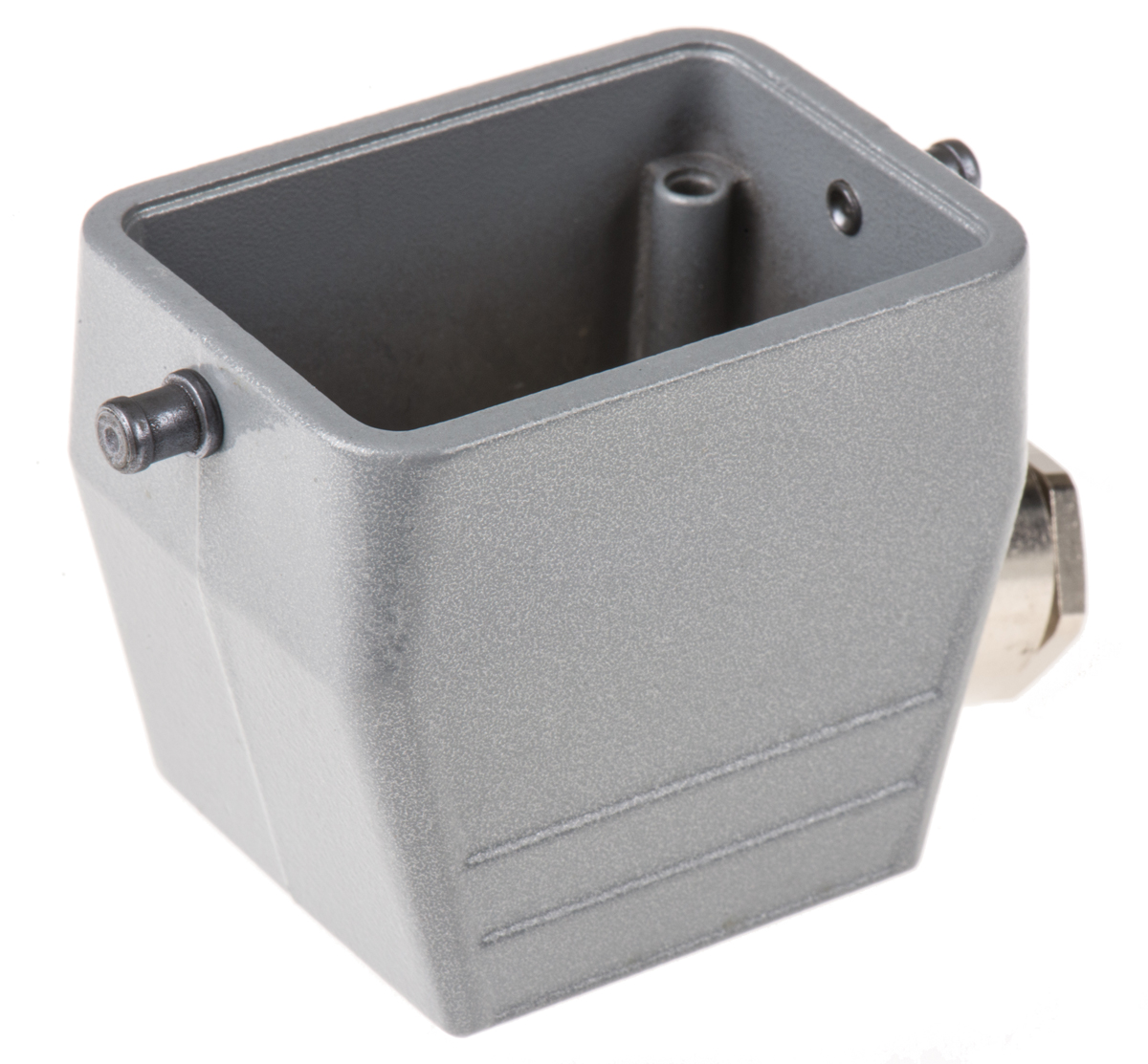 EPIC H-B Heavy Duty Power Connector Hood, 6 Contacts, M20 Thread, Side Entry