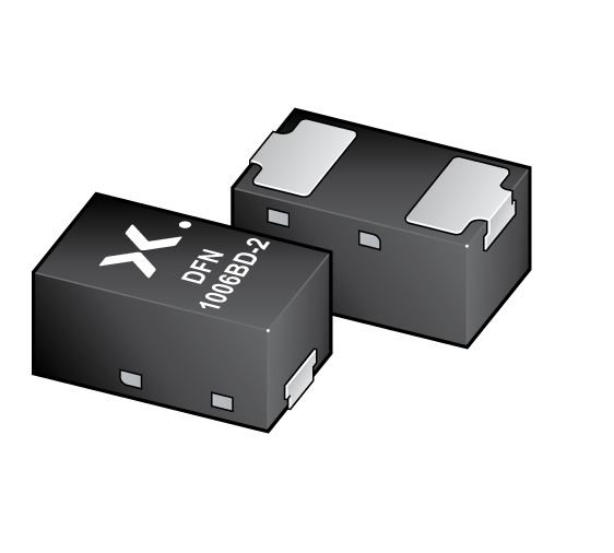 Nexperia PESD1IVN27-LSYL, Bi-Directional ESD Protection Diode DFN1006BD-2
