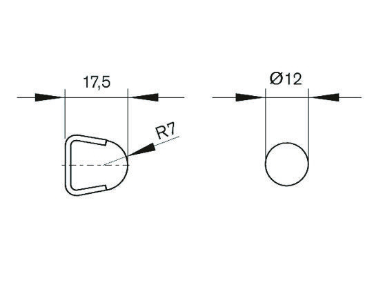 Bosch Rexroth Profile Rail 12mm, 3000mm Length