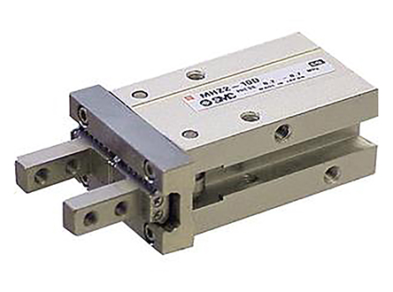 SMC 2 Finger Single Action Pneumatic Gripper, MHZ2-10S , Parallel Gripping Type