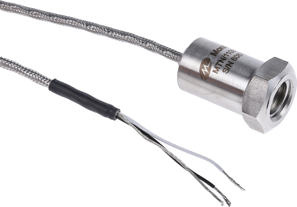 Monitran Vibration Sensor, 8 mA Max, -55°C → +140°C