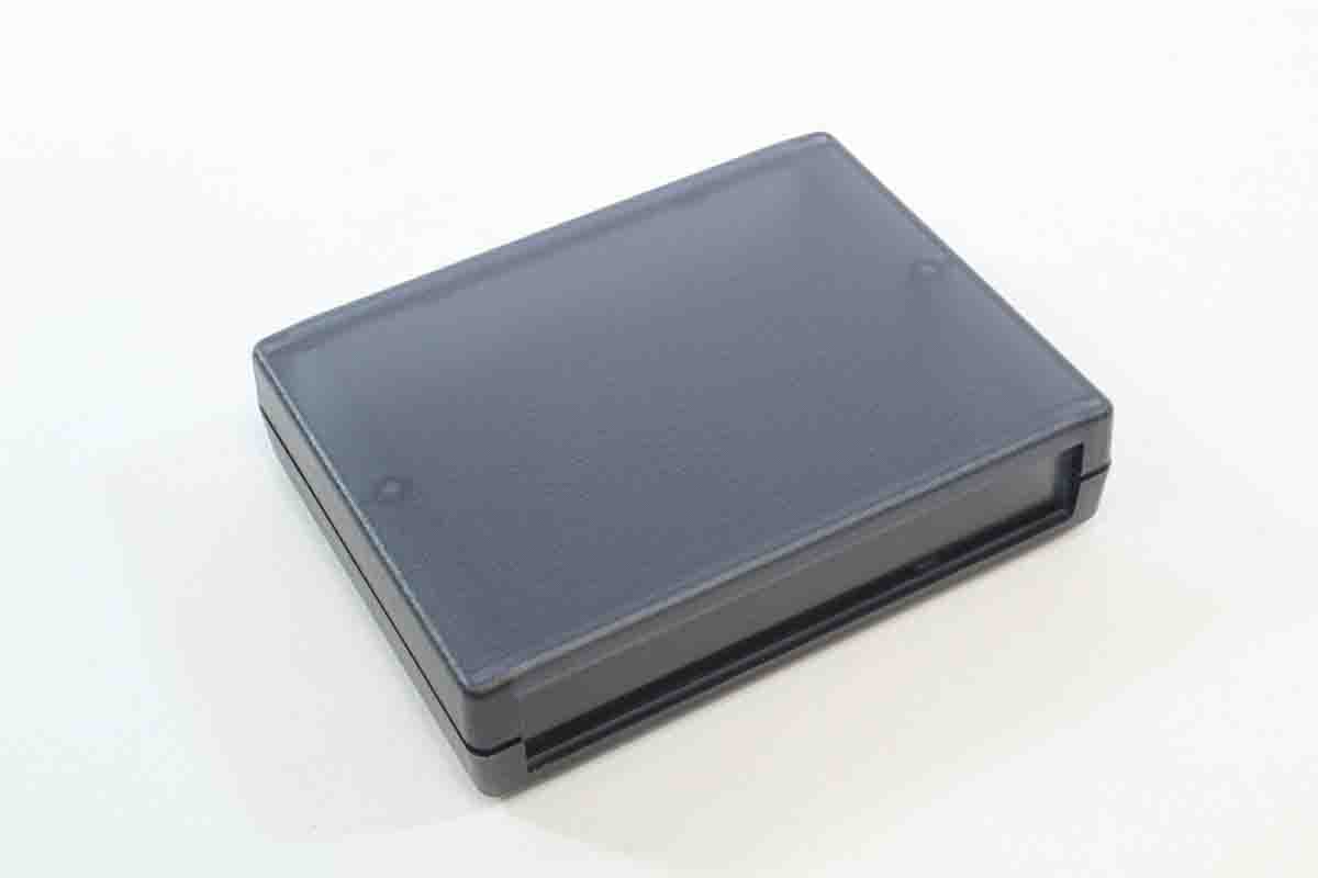 RS PRO Black ABS Instrument Case, 105 x 80 x 25mm