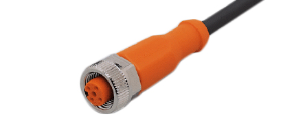 ifm electronic Female 5 way M12 to 8 way Free End Sensor Actuator Cable, 10 m