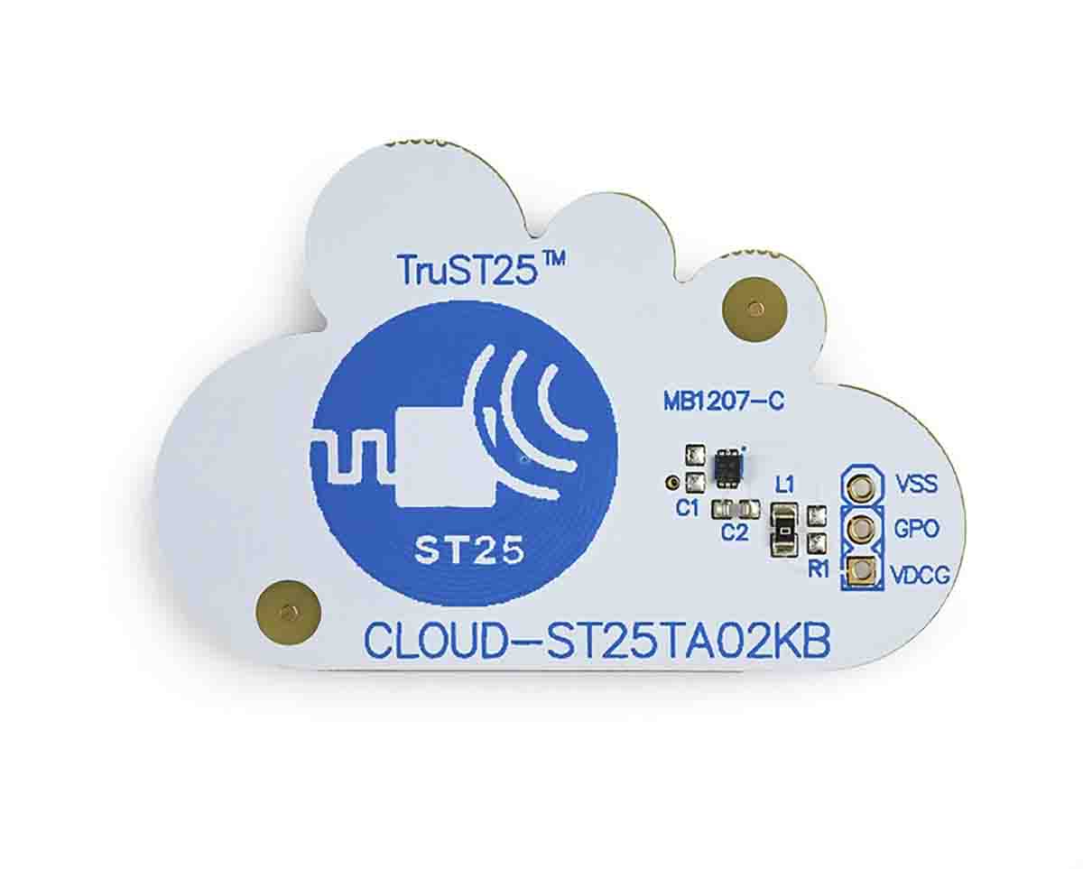 STMicroelectronics NFC Forum Type 4 Tag IC demonstration board ST25TA02KB-P Bluetooth, WiFi Development Kit for ST25TA