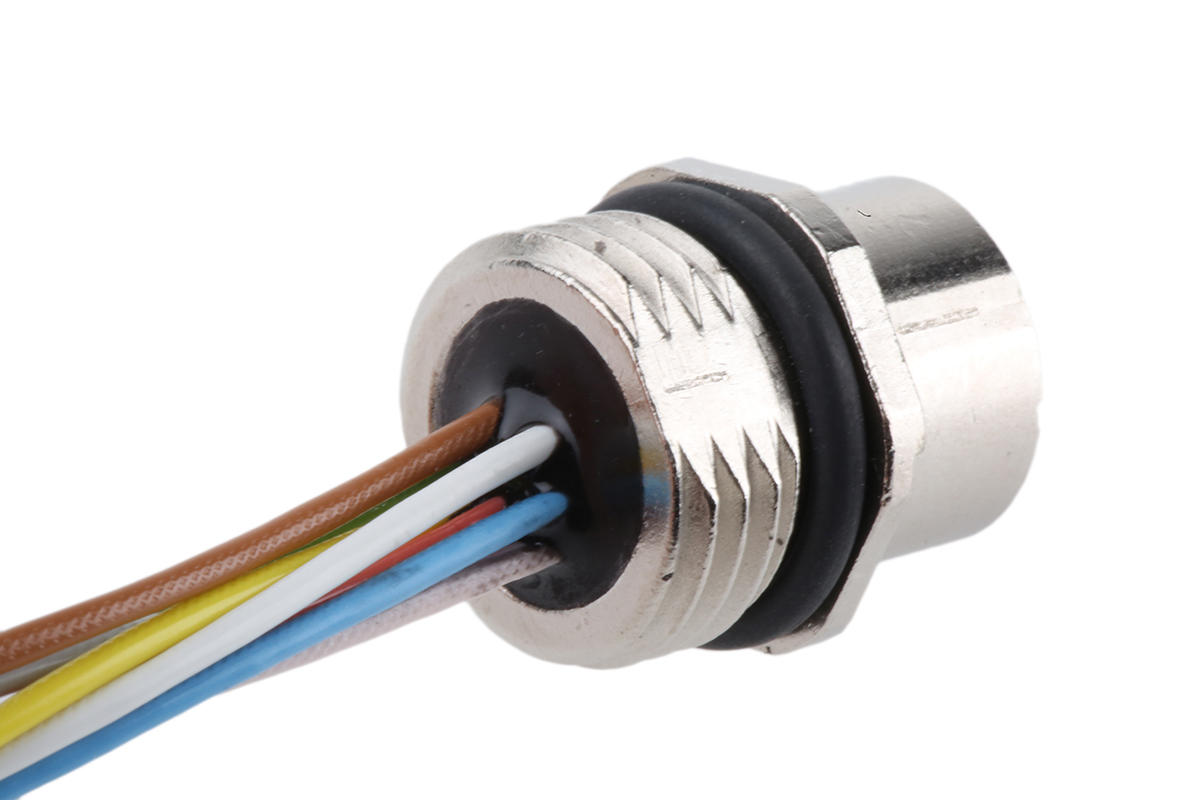 Phoenix Contact Female 8 way M12 to Sensor Actuator Cable, 500mm