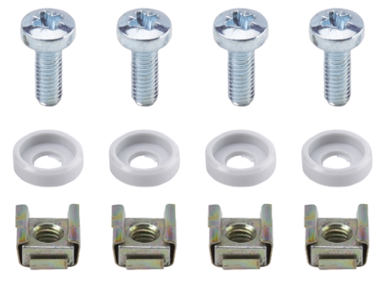 METCASE Assembly Screw Pack for Use with Unicase Enclosures, M6 Thread, 12 Piece(s)