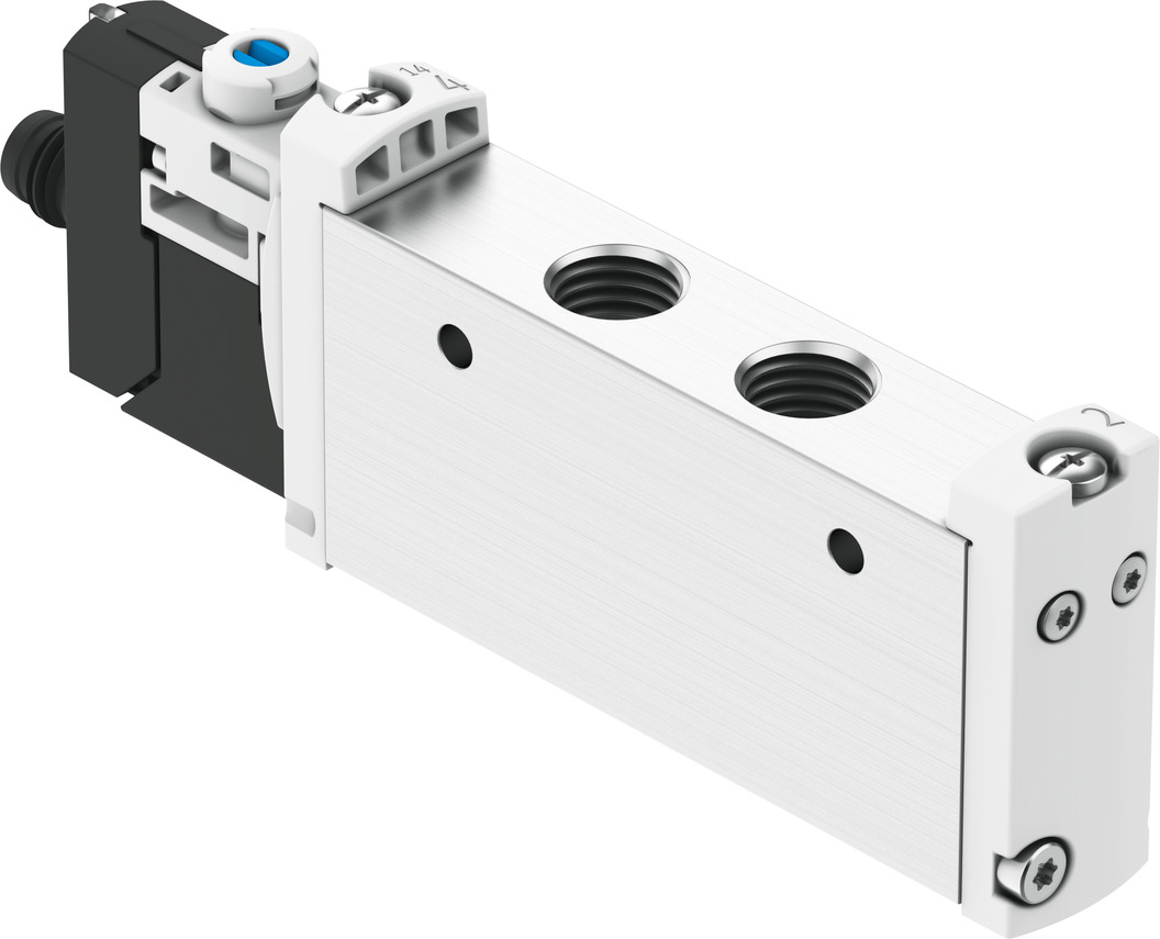 Festo 5/2 Solenoid Valve - Solenoid G 1/8 VUVG Series 24V dc, 8031508