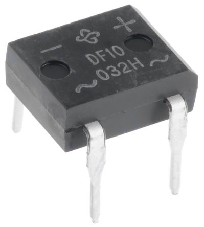 Vishay Bridge Rectifier, 1A, 1000V, 4-Pin
