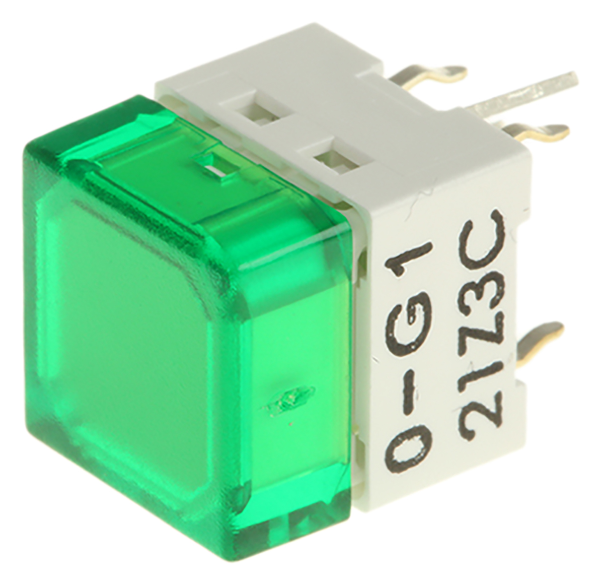 Omron IP00 Green Cap Tactile Switch, SPST 50 mA @ 24 V dc