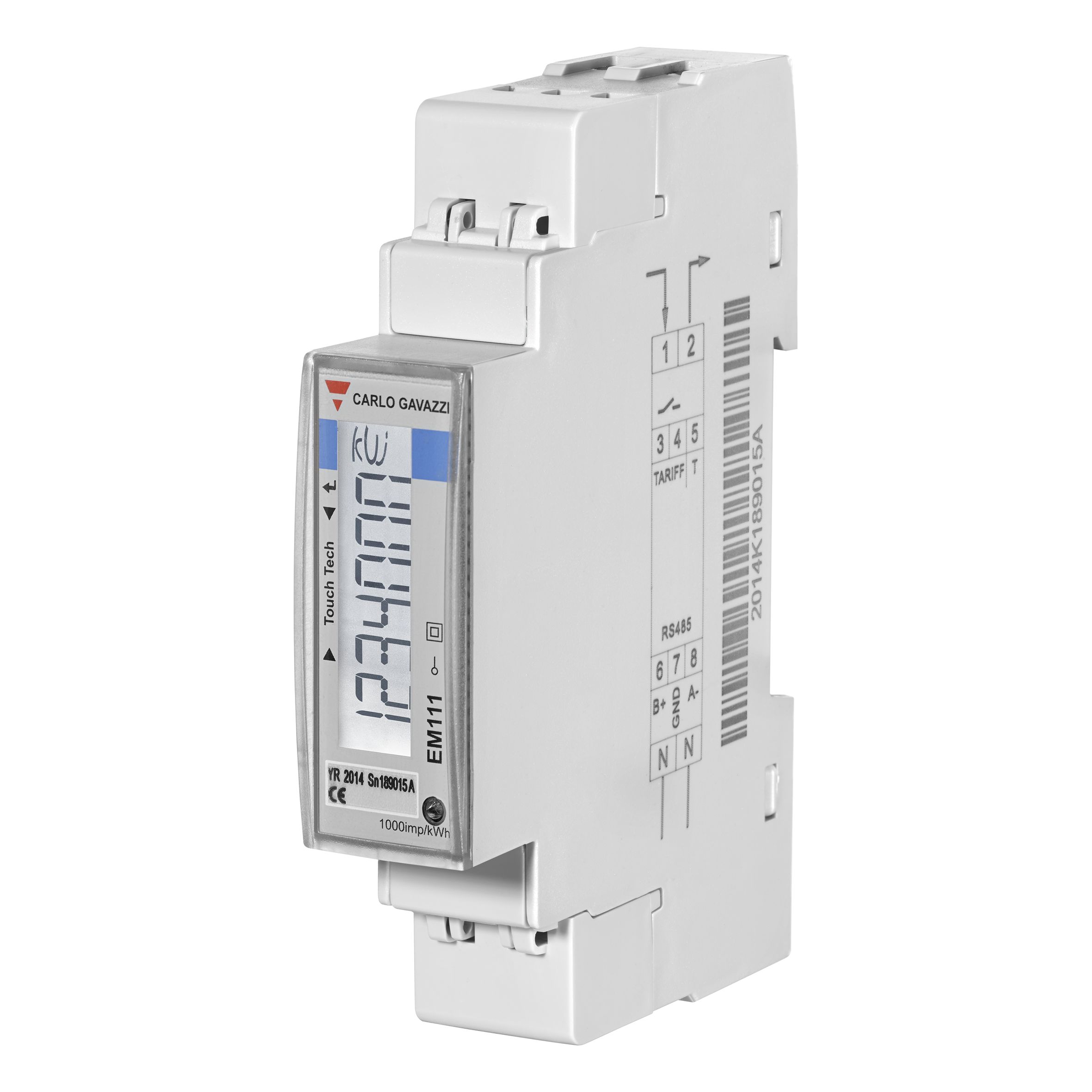 Carlo Gavazzi 1 Phase LCD Energy Meter