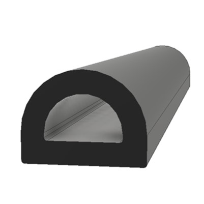RS PRO Black EPDM  Edging Strip, 20m