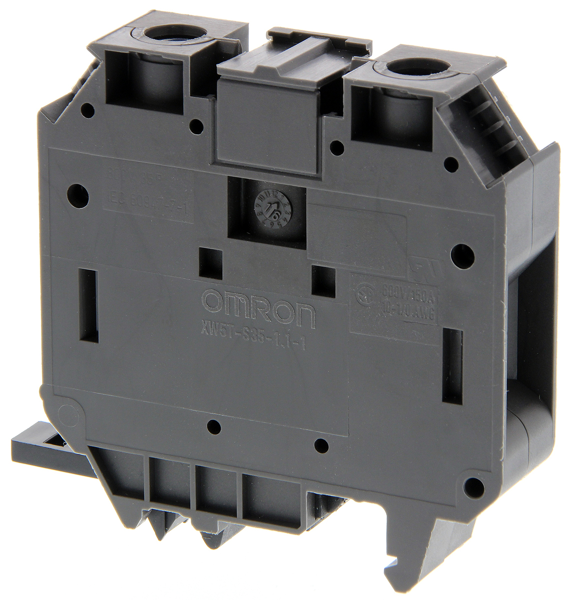 Omron XW5TS35111 XW5T Series Grey, 35mm², Single-Level, Screw Termination
