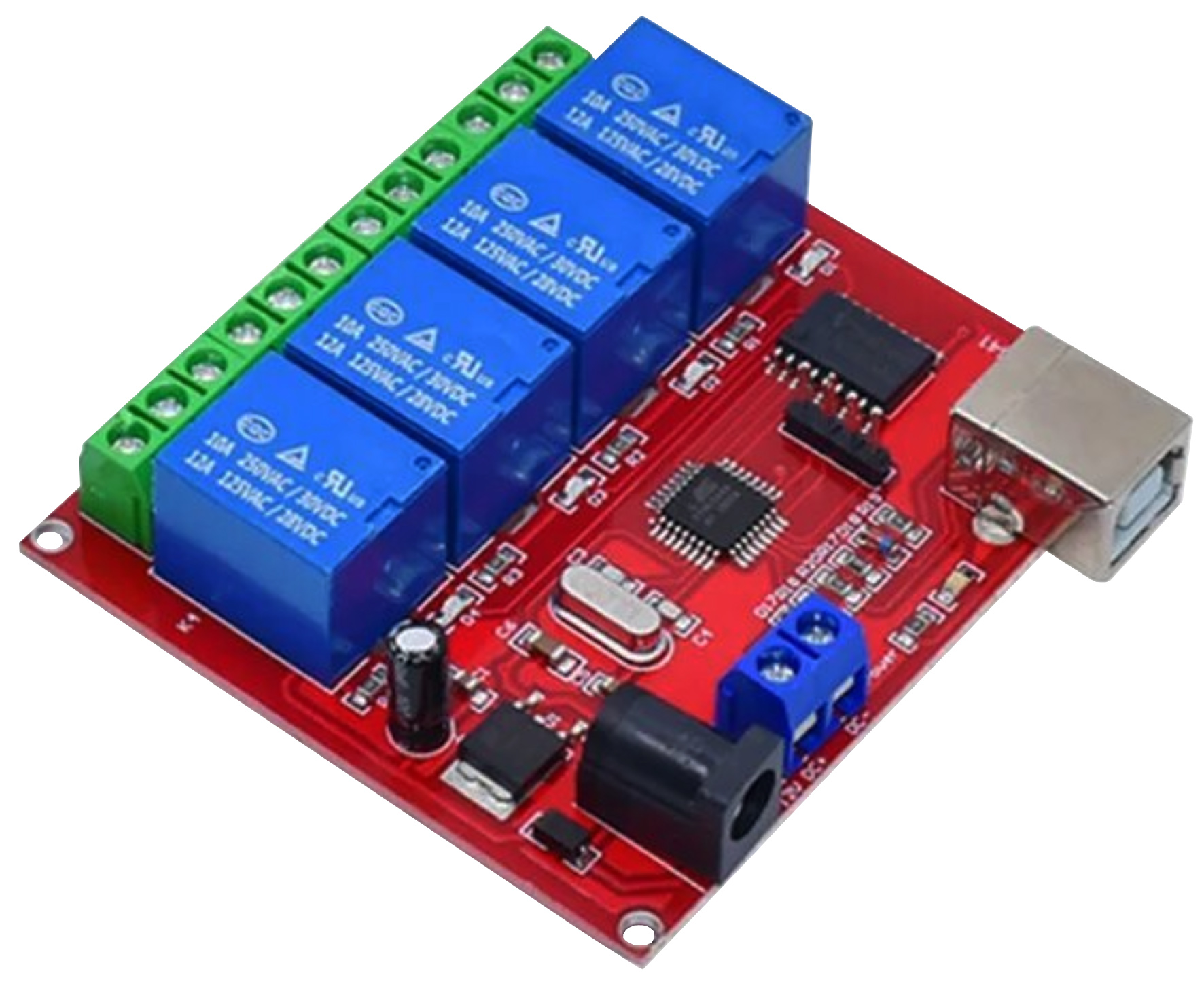 Seeit USBB-RELAY04 Relay Control Card Module USBB-RELAY04