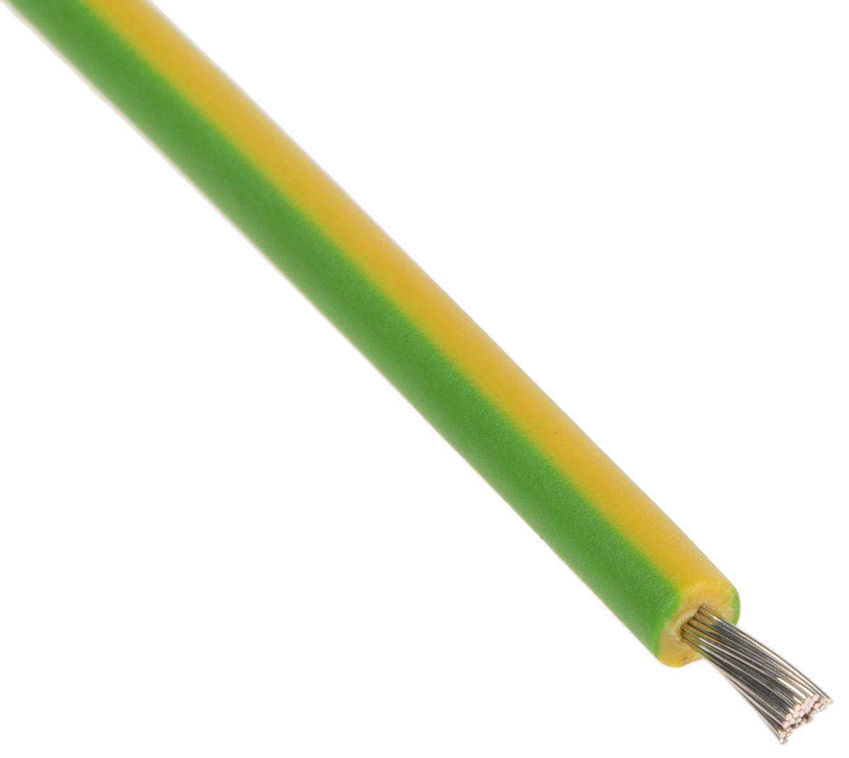 Lapp Green/Yellow 0.75 mm² Hook Up Wire, 18 AWG, 100m, PVC Insulation, 4160200