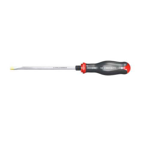 Facom Slotted  Screwdriver, 12 mm Tip, 250 mm Blade, 375 mm Overall
