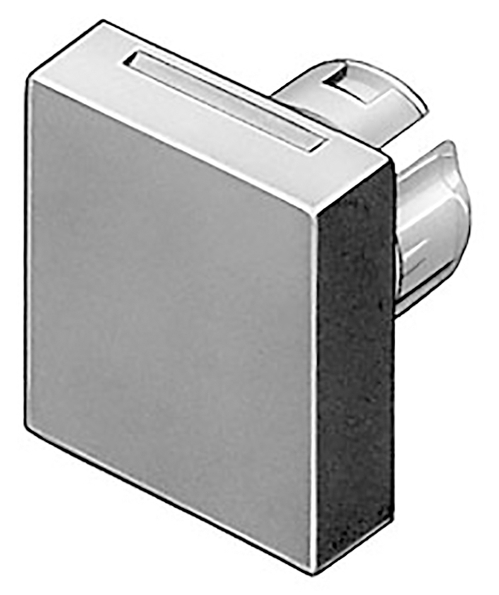 EAO Red Square Push Button Lens for Use with Series 51 Switches