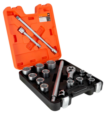 Bahco 17-Piece 3/4 in