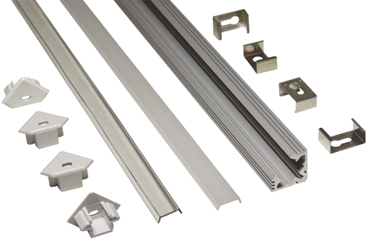 PowerLED LED Mount for Flexible LED Strips 1000 x 19mm