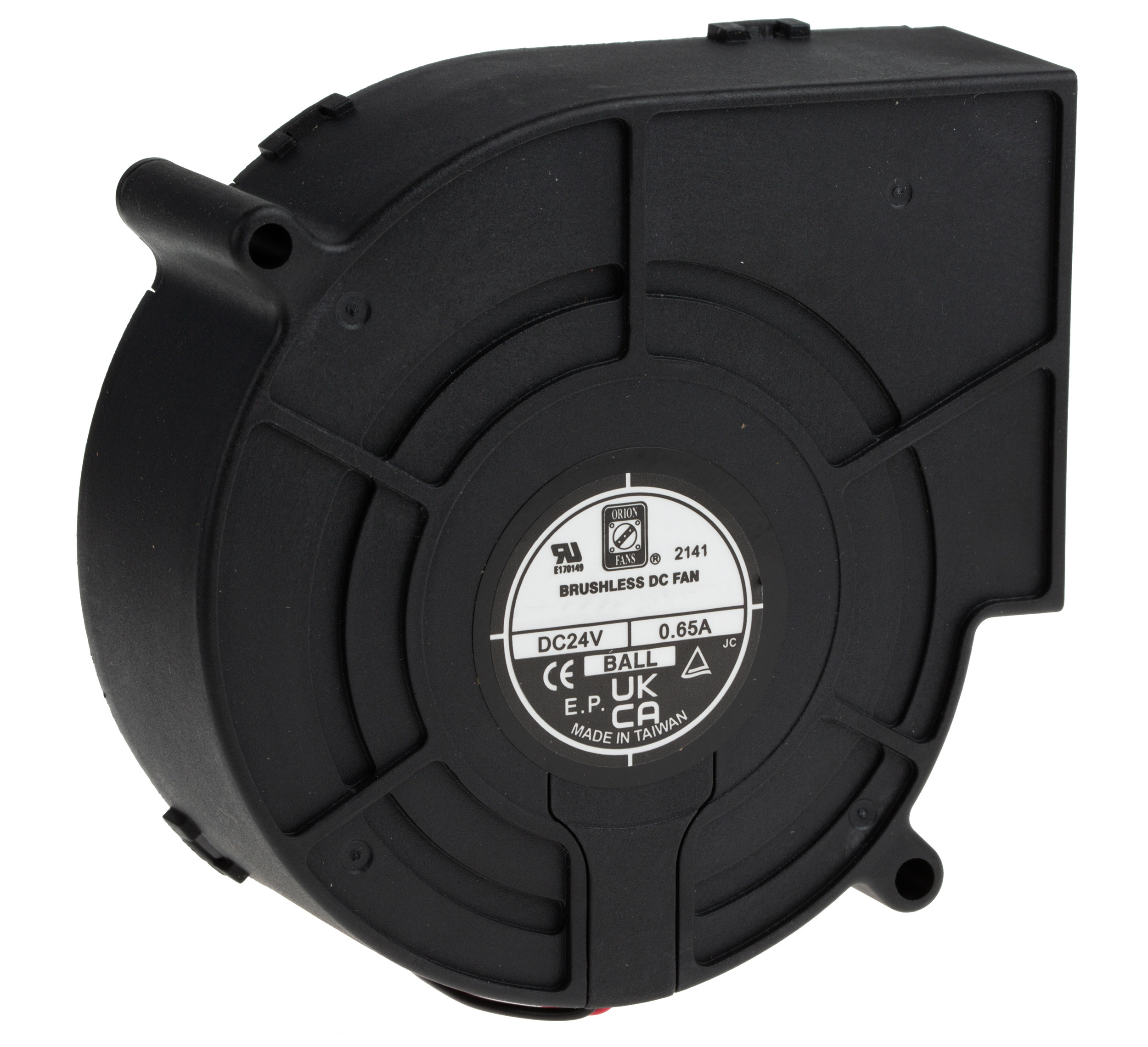 RS PRO Centrifugal Fan, 24 V dc, 33cfm, DC Operation, 97mm