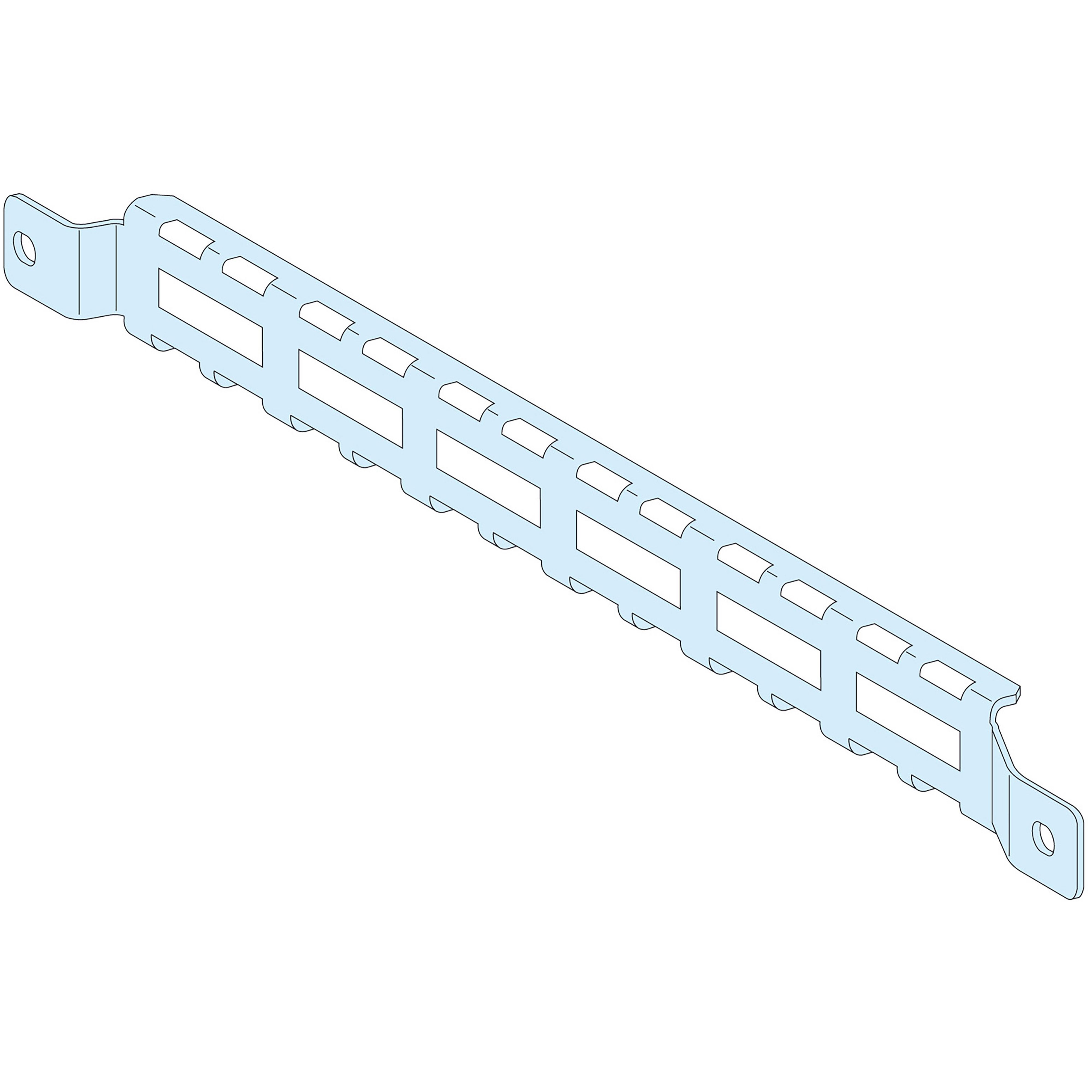 Schneider Electric PrismaSeT Series Metal Cable Support for Use with PrismaSeT PrismaSeT G Enclosure, 200 x200mm