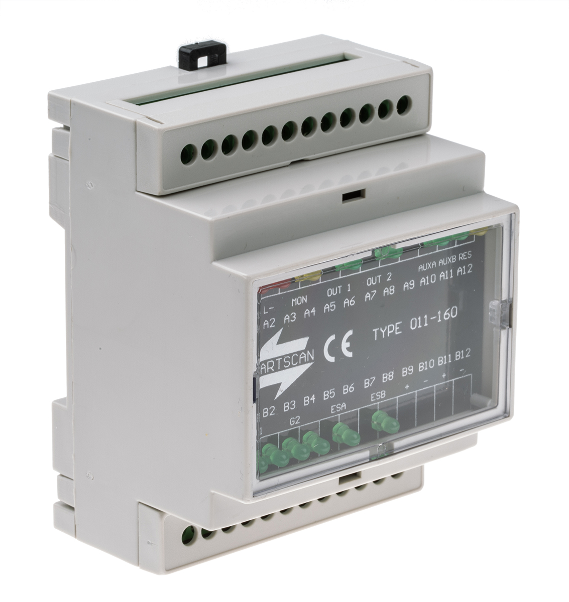 Smartscan MFU Safety Relay 24V dc, Dual-Channel 2 Safety Contacts