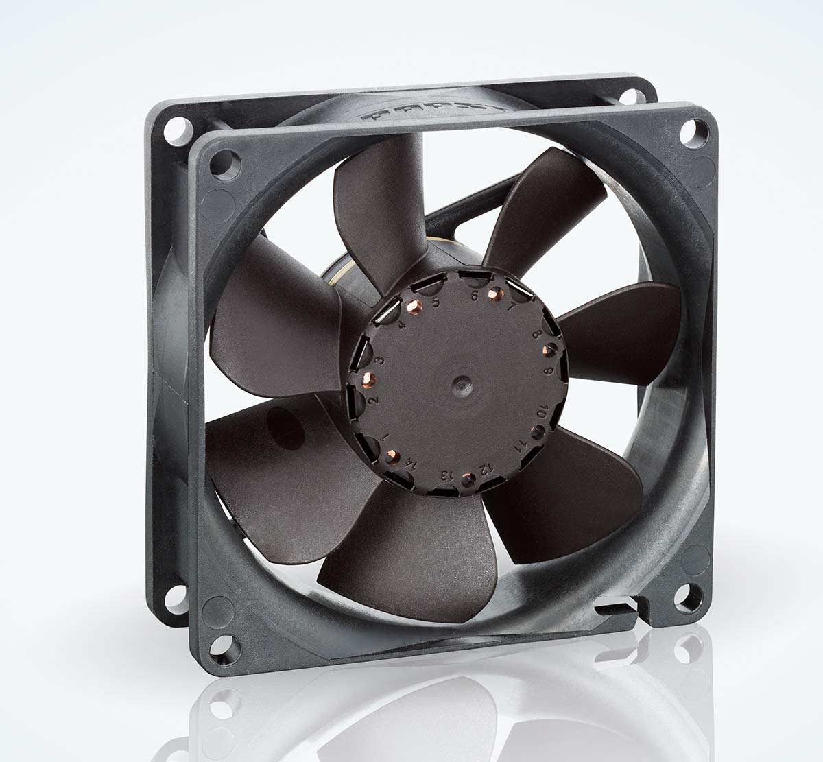 ebm-papst 8400 N Series Axial Fan, 24 V dc, DC Operation, 79m³/h, 2.4W, 100mA Max, IP20, 80 x 80 x 25mm