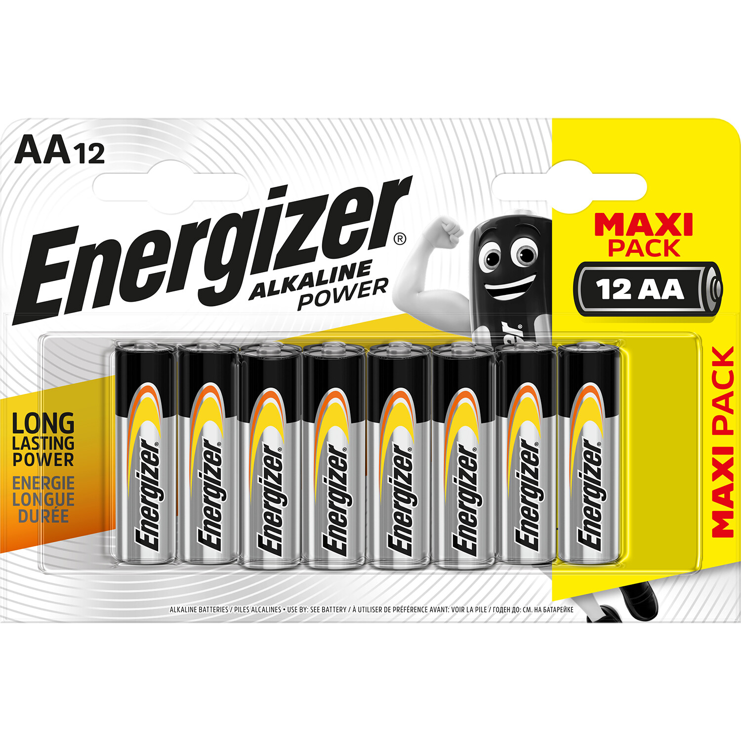 Energizer Industrial Zinc Manganese Dioxide AA Batteries 1.5V