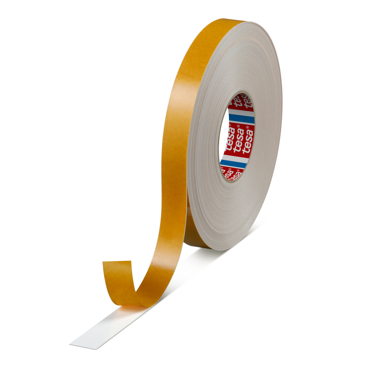 Tesa 4957, Tesa 4957 White Foam Tape, 15mm x 25m, 1.10mm Thick