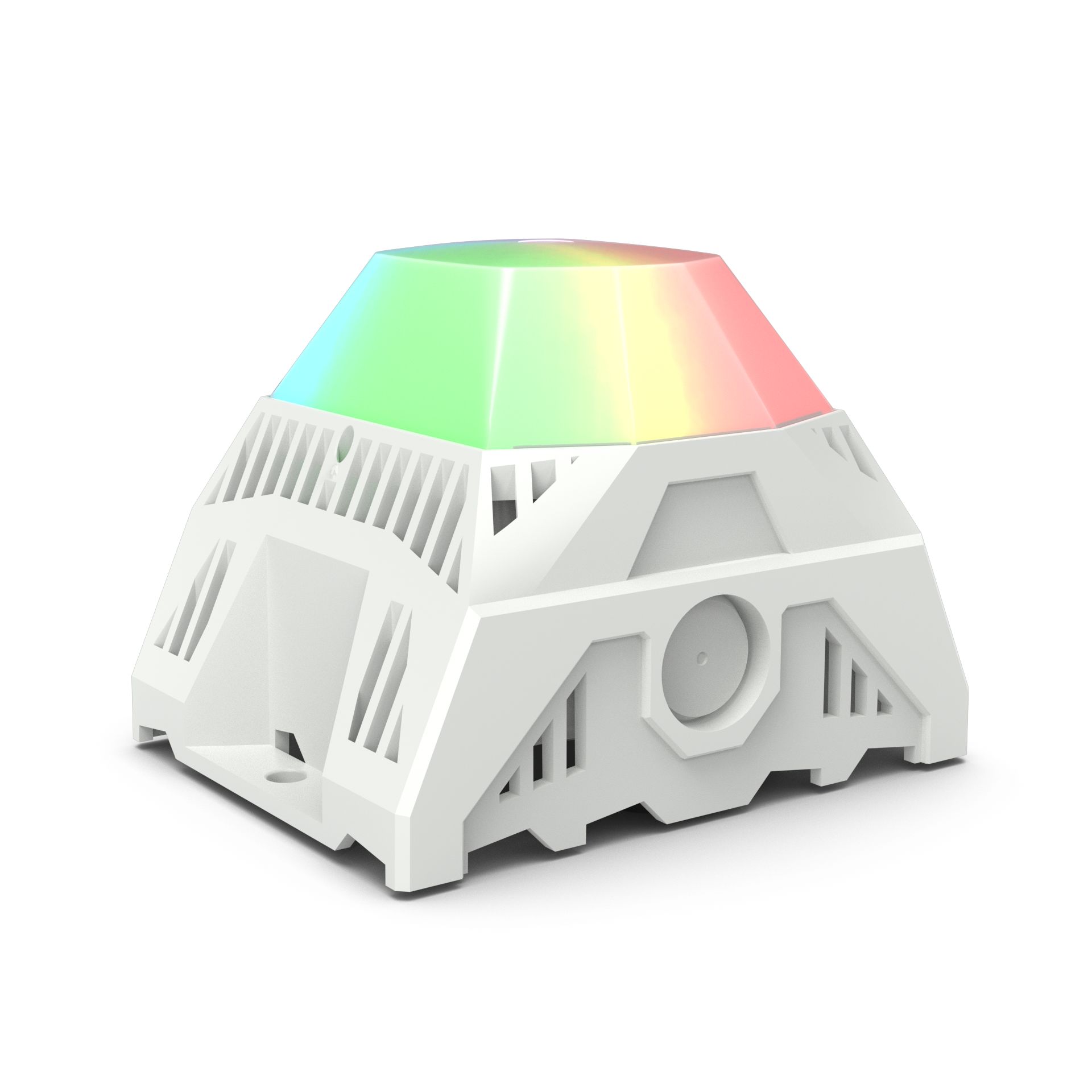 Pfannenberg 23383648055 Series Blue, Green, Red Sounder Beacon, 115 → 230 V ac, IP66, Side Mounted, 105dB at 1