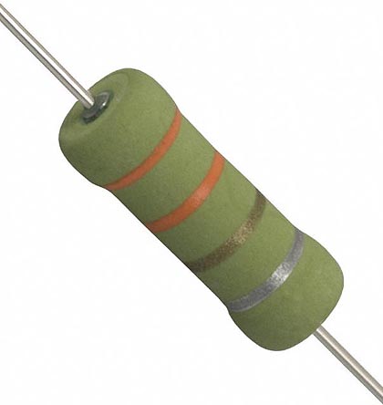 Arcol Ohmite 3.3Ω Silicone Ceramic Resistor 2W ±10% OY33GKE