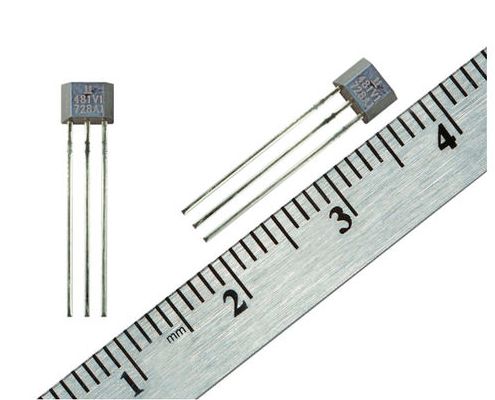 Honeywell 3-Axis Through Hole Hall Effect Sensor 4 V 24 V, TO-92, 3-Pin