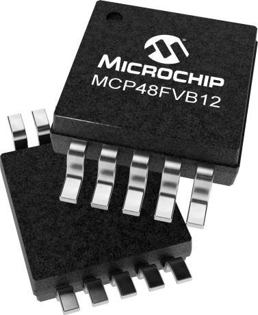 Microchip, DAC 10-, 4.5sps, 0.5LSB SPI Serial, 8-Pin MSOP