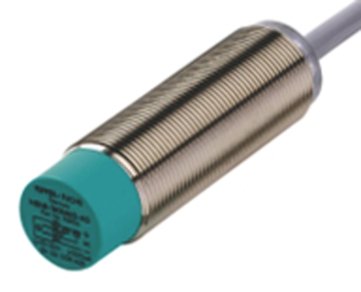 Pepperl + Fuchs Inductive Threaded Barrel Proximity Sensor, M18, 8 mm Detection, 2-Wire NO, 20 → 253 V ac
