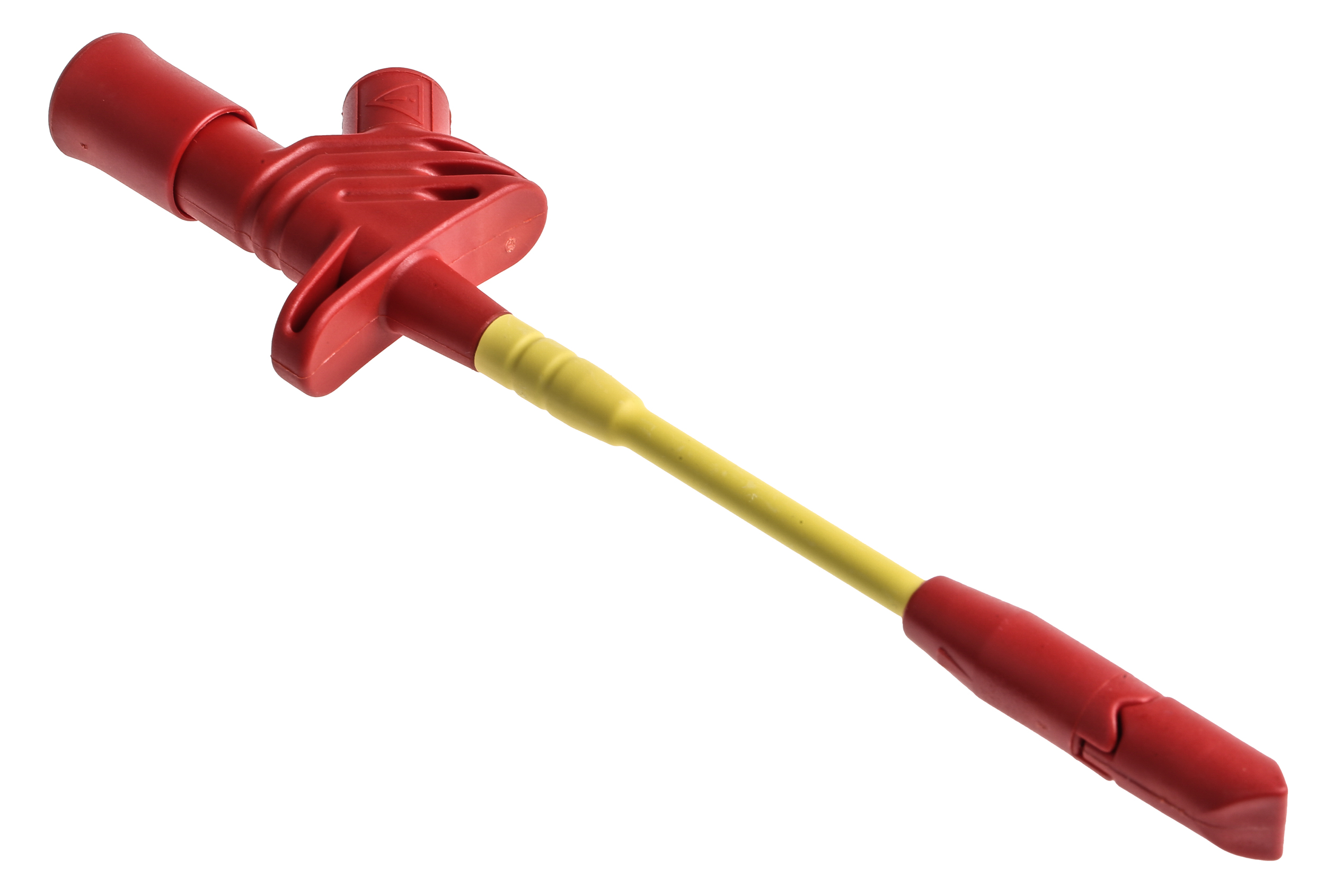 Hirschmann Test & Measurement Red Grabber Clip with Split Clamp, 10A, 1kV, 4mm Socket