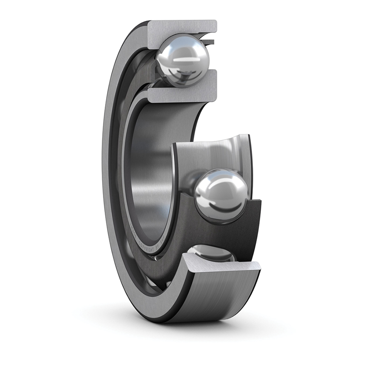 SKF 7308 BECBJ 1 Row Ball Bearing - 40 mm ID, 90 mm OD 23 mm Race Width