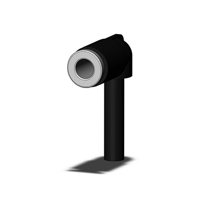 SMC KQ2 Series One-touch Fitting, Push In 10 mm to 10 mm, Push-in Connection Style, KQ2L10-99A-X35
